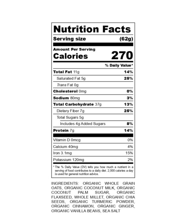 Golden Latte Nutrition